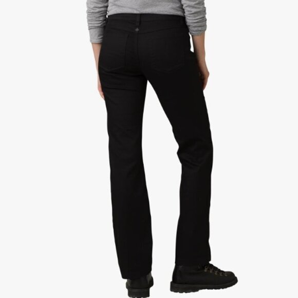 prAna Women's Jada Jean, Black Out, 6 Regular - Picture 4 of 7